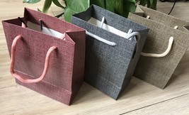 5pieces Paper Gift Bags,Handmade paper gifts bags,15x13x7cm Gift Paper Gift Bags - £11.22 GBP