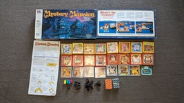 Mystery Mansion 1984 Milton Bradley Vintage Board Game Incomplete Read Desc. - £39.56 GBP