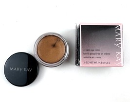 Mary Kay Bronze Cream Eye Shadow - Iced Cocoa Cacao Glace Shiny Blendable .15 oz - £11.62 GBP