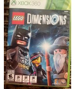 LEGO Dimensions(Microsoft Xbox 360, 2015)original case with manual - $4.94