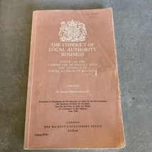 Conduct Of Local Authority Politics 1986 England Scotland Wales Politics... - £270.64 GBP