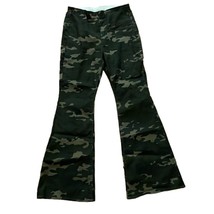 Tinseltown Green Camo Pull-On Flared Pants Junior Size 13 - £14.89 GBP