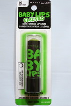 Baby Lips Electro MINTY SHEER No 90 Neon Lip Gloss Balm Chap Stick Maybelline - £4.79 GBP