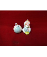Vintage Clown w/  Ball Salt and Pepper Shakers - Korea - $29.69