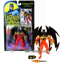Year 1994 Legends of Batman 5 Inch Figure KNIGHTQUEST BATMAN with Collector Card - £40.08 GBP