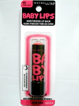 Baby Lips Electro STRIKE A ROSE No 95 Neon Lip Gloss Balm Chap Stick Maybelline - £4.72 GBP
