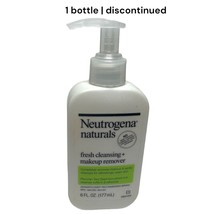 1 new Neutrogena Naturals Fresh Cleansing Makeup Remover 6oz w/Pump Discontinued - £27.48 GBP