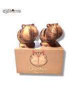 Salt and Pepper CAT 2 Piece Ceramic Table Set Collectible Cat Kitty - $317.90 MXN