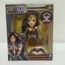 Jada Metals Die Cast 4&quot; Wonder Woman Metal Figure Toy M17 v Superman DC - £13.75 GBP