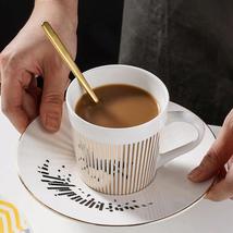 Elegant Looking Anamorphic Cup and Saucer for Tea Time - £27.51 GBP