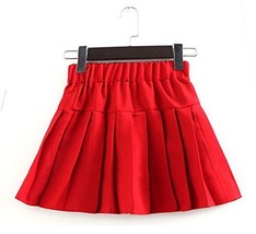Genetic Women`s School Uniform Elasticated Pleated Skirt 14 Colors 2 Siz... - $26.72