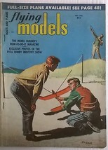 FLYING MODELS Magazine May 1956 comics by Golden Age comics artist Gil Evans - £11.66 GBP