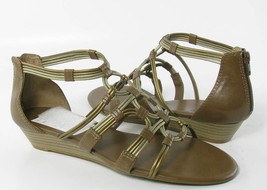 Lucky Brand Naraa Womens Brown Otter Gladiator Sandals Shoes 7.5 M - £22.13 GBP