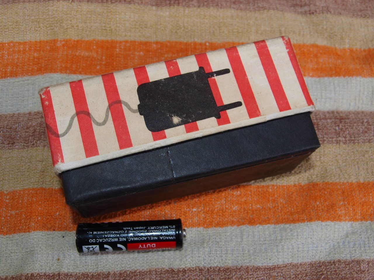 ANTIQUE RARE SOVIET RUSSIAN USSR RADIO BATTERY CHARGER 7D-01 NOS 1966 - $39.59