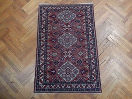 4x5 Semi Antique Persian Tribal Wool Rug Bakhtiar Joshagan - £323.50 GBP