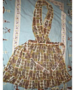 Apron - Cotton Apron Vintage from the 40's - $7.75