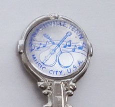 Collector Souvenir Spoon USA Tennessee Nashville Music City USA Emblem - £2.39 GBP