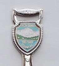 Collector Souvenir Spoon USA Montana Big Sky Country Cloisonne Shovel Map Bowl - £2.38 GBP