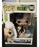 Funko Pop! Vinyl Figure Cruella De Vil Disney Villains #1083  NIB - $12.95 CAD