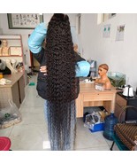 50 inch curly human hair lace front wig/ 13x6 curly 50 human hair wig - $3,500.00 - $3,650.00