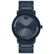 Movado Men&#39;s Bold Blue Dial Watch - 3601097 - £367.02 GBP