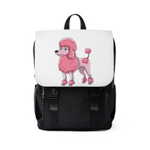 Poodle Unisex Casual Shoulder Backpack - £33.86 GBP