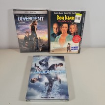 DVD Lot The Divergent and Digital DVD Sealed Series Insurgent and Don Juan New - £10.65 GBP