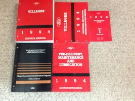 1994 Ford Mercury Villager Service Workshop Repair Manual Set 94W Ewd Pc... - $64.24