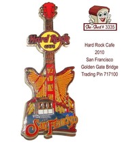 Hard Rock Cafe 2010 San Francisco Golden Gate Bridge 717100 Trading Pin  - £11.69 GBP