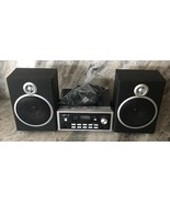 gfm A7CD6919 Micro Music System Black W CD 2 Speakers-Awesome Sound-Fits... - $147.39