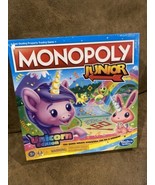 Monopoly Junior: Unicorn Edition Board Game, Magical-Themed  for 2-4 Pla... - $23.76