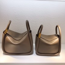 Wonton Buns Pillow Bags for Women 100% Genuine Leather Women&#39;s Handbag Retro Sho - £143.64 GBP
