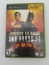 Justice League Heroes (Microsoft Xbox, 2006) Complete - £9.59 GBP