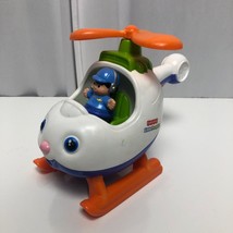 Fisher Price Little People Helicopter Spin and Fly - $15.68