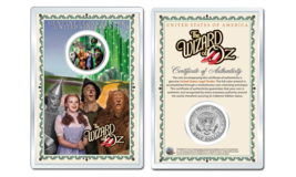Wizard Of Oz - Gatekeeper Official Jfk Half Dollar U.S. Coin In Premium Holder - £8.24 GBP