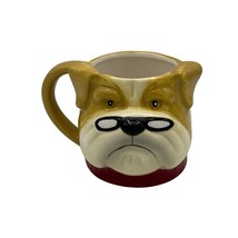 Pier 1 Bulldog Coffee Mug Cup Glasses Large - £19.77 GBP