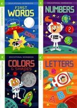 Educational Workbooks Kindergarten - (Set of 4 Books) - £12.72 GBP