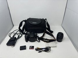 Sony Alpha DSLR-A200 10.2MP Digital DSLR Camera W/ 18-70mm Lens W/Bag &amp; 4GB - £109.87 GBP