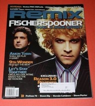 Fischerspooner Remix Magazine Vintage 2005 Amon Tobin 9th Wonder Reason 3.0 - £32.04 GBP