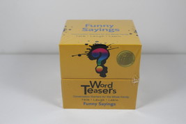 Funny Sayings Word Teasers Conversation Starter Family Fun Party Card Ga... - $15.00