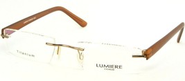 Neu LUMIERE Brille Italien 5602 COL.3 Glänzend Tönend Brille 49-19-140mm - £48.44 GBP