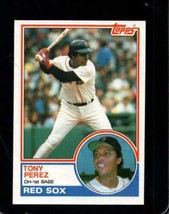 1983 Topps #715 Tony Perez Nmmt Red Sox Hof *X108093 - $2.70