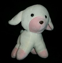 8&quot; Sanrio Hello Kitty White Pink Lamb Sheep Puppy Dog Stuffed Animal Plush Toy - £21.76 GBP
