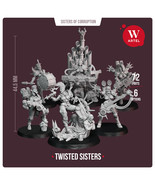 Artel W Twisted Sisters Band 28mm Miniature Sisters of Battle - £85.99 GBP