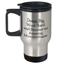 Dream Big Work Hard and Become an Amazing Microbiologist Christmas Unique Gifts  - £18.90 GBP