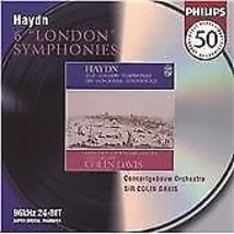 Joseph Haydn : Haydn: Six &#39;London&#39; Symphonies (Concertgebouw Orchestra / Sir Pre - £12.10 GBP