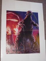 Godzilla Poster # 1 Original Movie Promotional Art! Cozzilla King of Mon... - £31.38 GBP