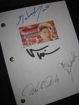 Real Genius Signed Film Movie Screenplay Script Autograph x4 Val Kilmer Gabriel  - £15.97 GBP