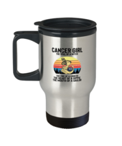 Coffee Travel Mug Funny Cancer Girl The Soul Of A Witch  - £19.12 GBP