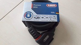 ABUS Phantom 8950 TexKF Coil Cable Cycling Lock 180 cm Black - $58.31